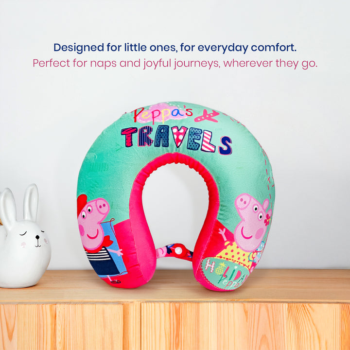 Peppa Pig Memory Foam Neck Pillow For Kids