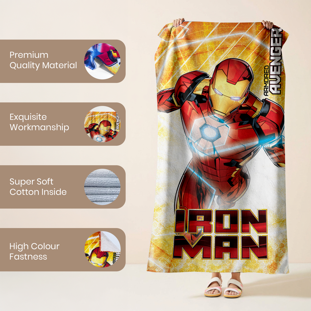 Ironman Kids Bath Towel