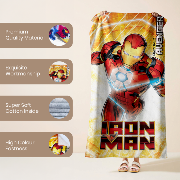 Ironman Kids Bath Towel