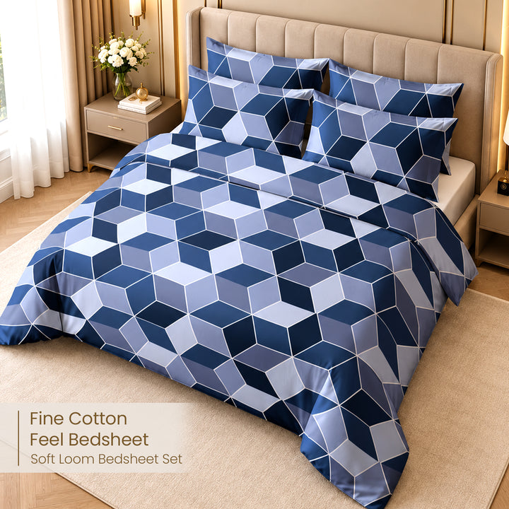 Chakrata Printed Bedsheet Gift Set (Assorted)