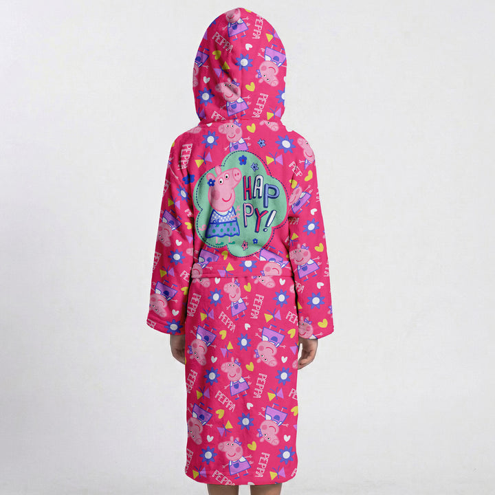 Peppa Pig Printed Cotton Bathrobe for Kids