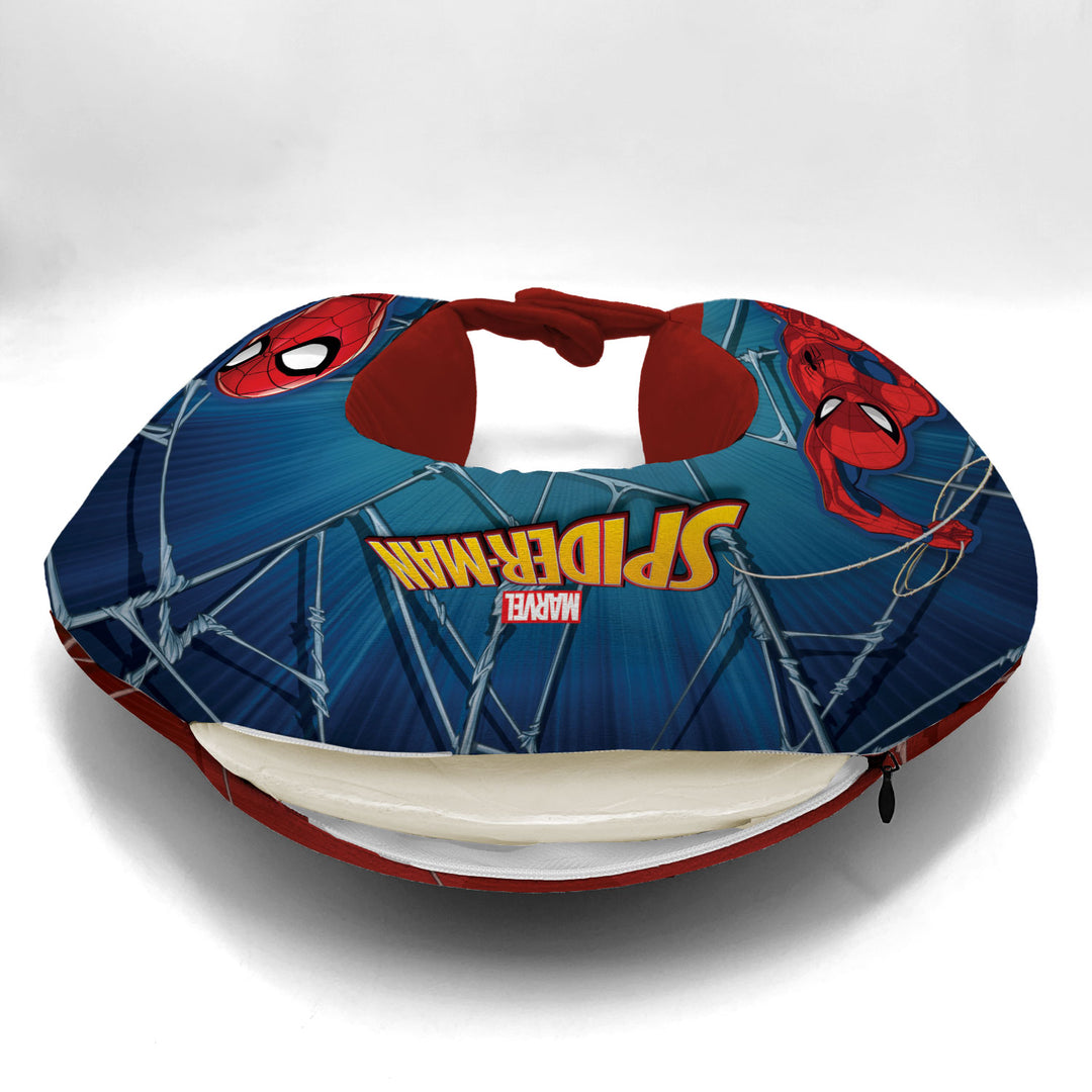 Marvel Spiderman Memory Foam Neck Pillow For Kids
