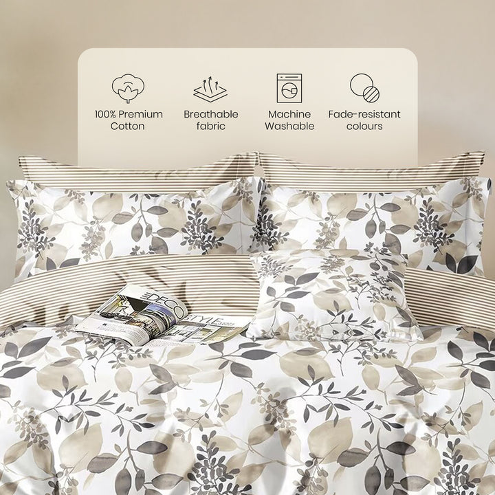 Anatolia Classic 100% Cotton Printed Bedsheet - 300 TC