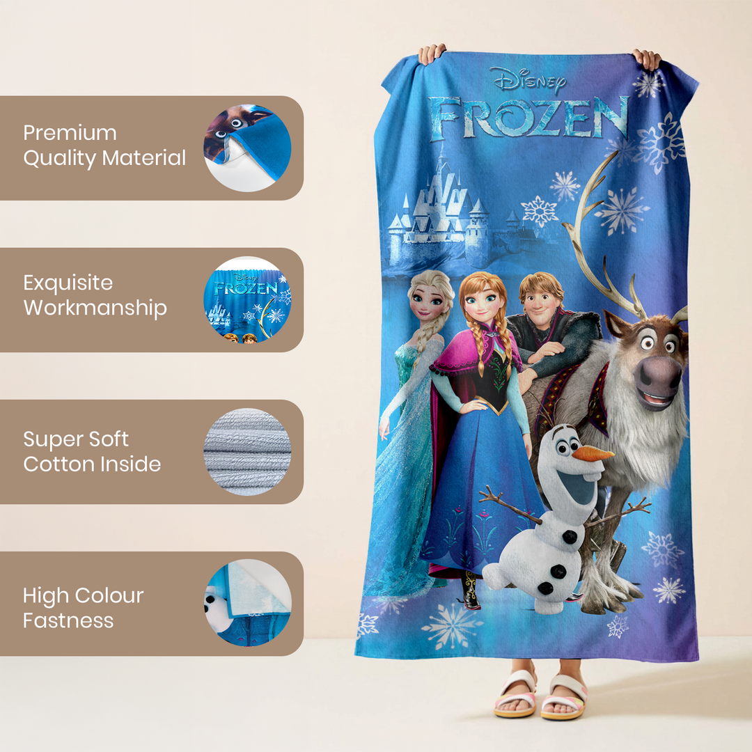 Disney Frozen Kids Bath Towel
