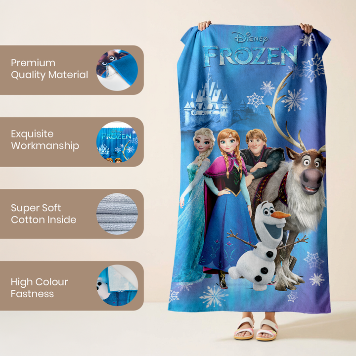 Disney Frozen Kids Bath Towel