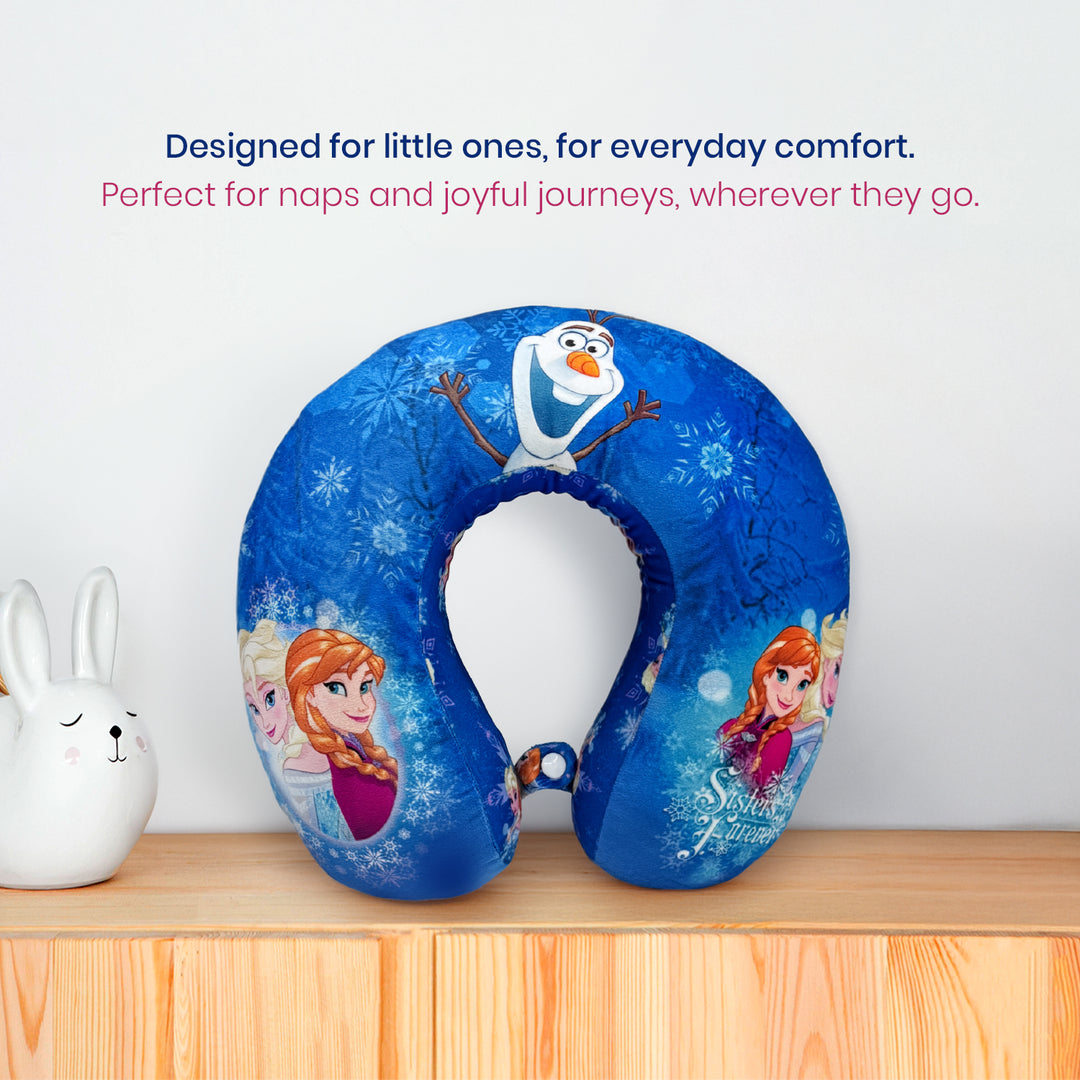 Disney Frozen Memory Foam Neck Pillow For Kids