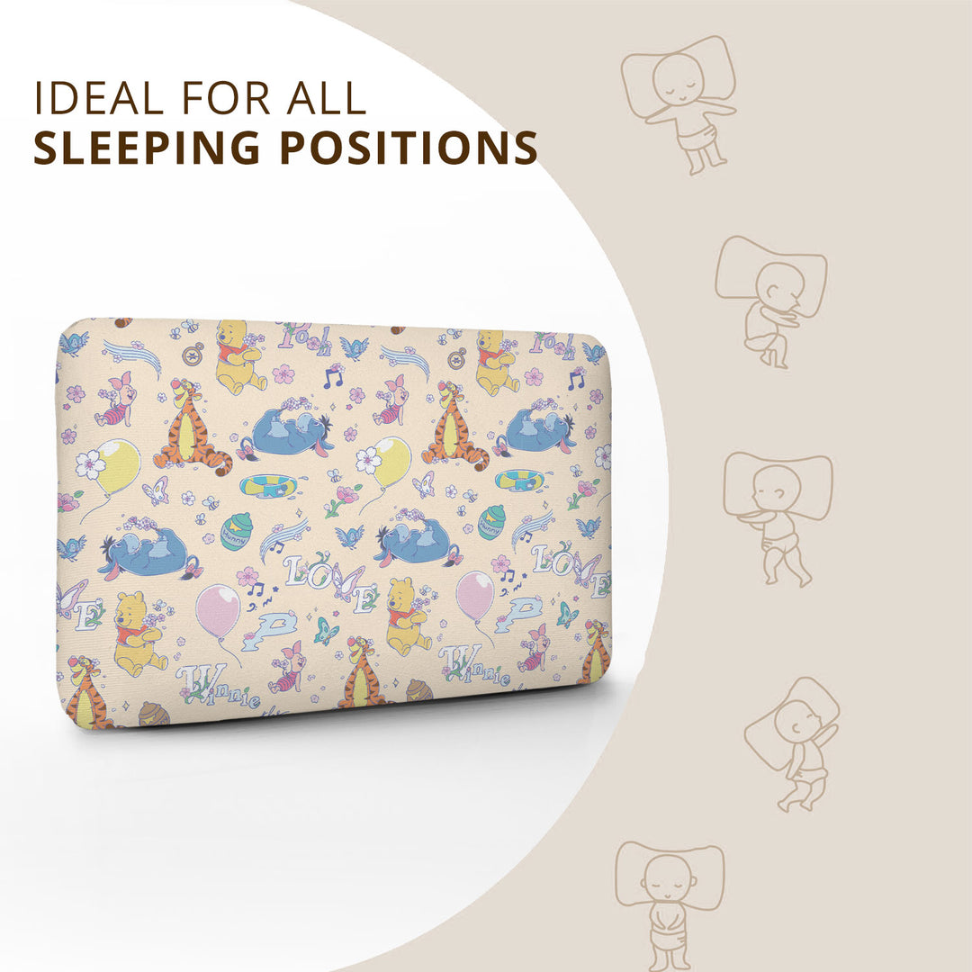 Disney Winnie The Pooh Memory Foam Pillow for Kids