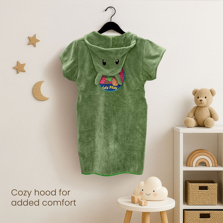 Hooded Bathrobe For Kids (Age 3-7 years)