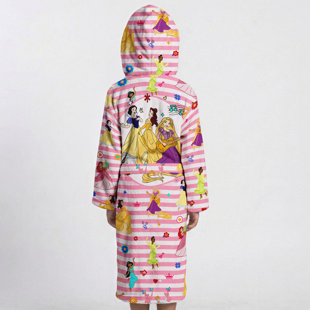Disney Princess Printed Cotton Bathrobe for Kids