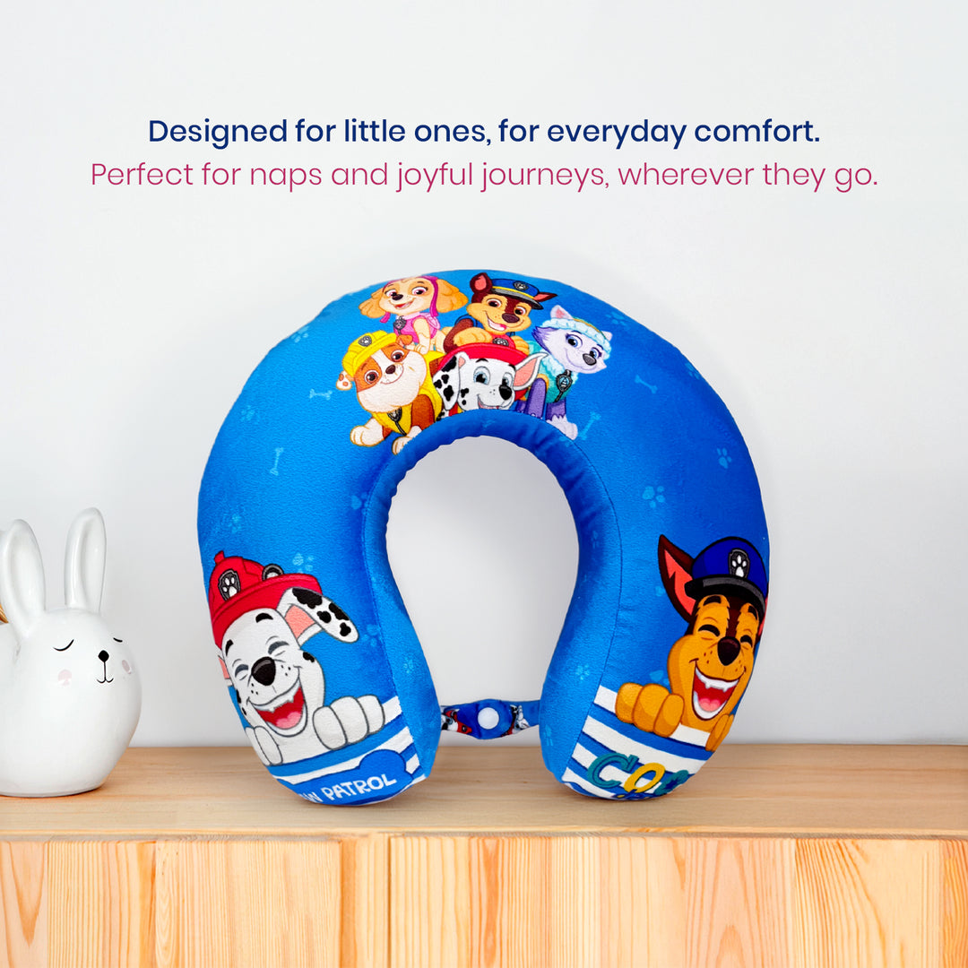 Paw Patrol Memory Foam Neck Pillow For Kids