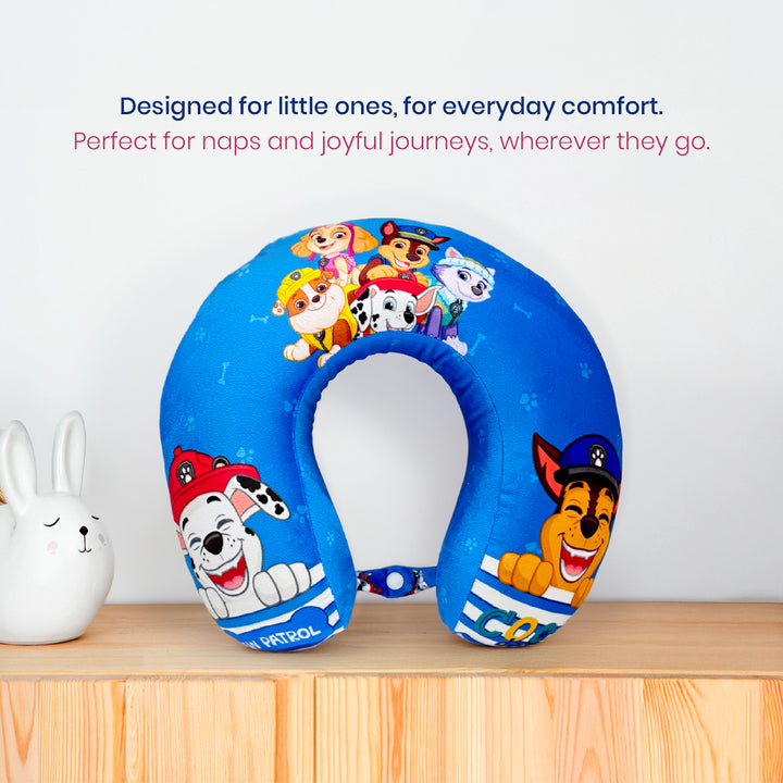 Paw Patrol Memory Foam Neck Pillow For Kids