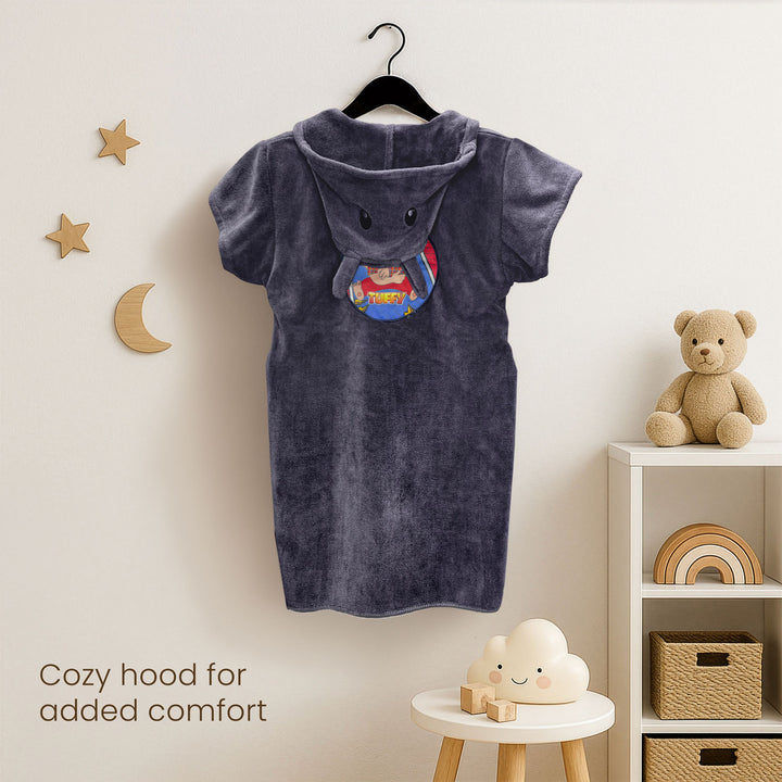 Hooded Bathrobe For Kids (Age 3-7 years)