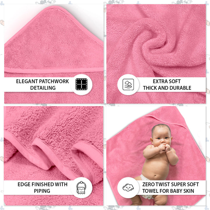 Tevel Zero Twist Baby Hooded Towel
