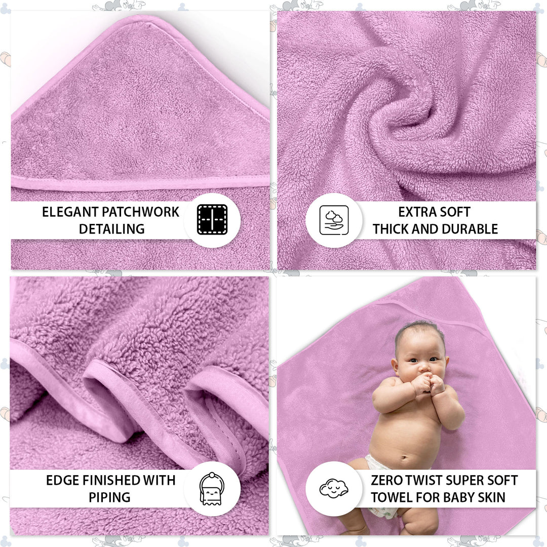 Tevel Zero Twist Baby Hooded Towel