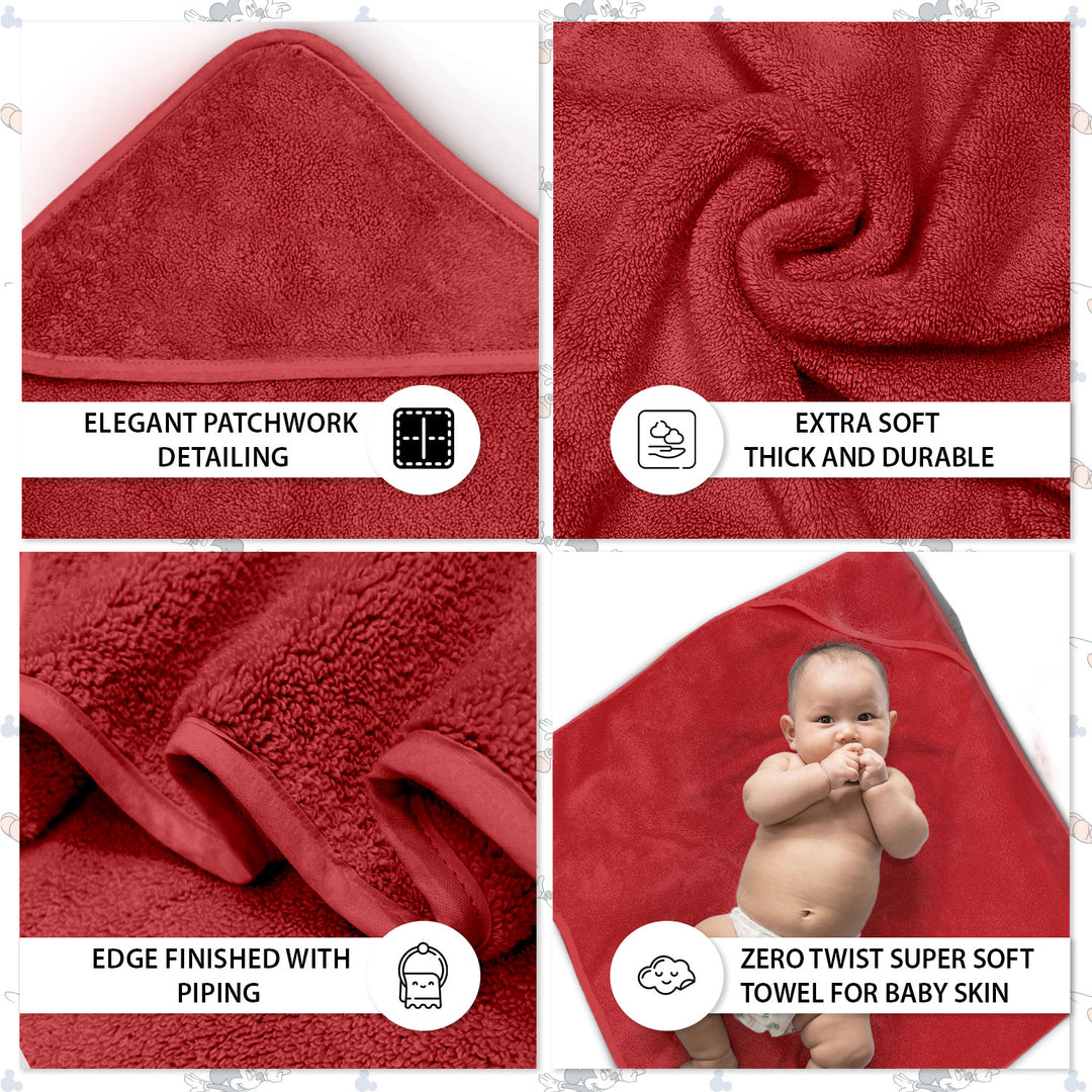 Tevel Zero Twist Baby Hooded Towel