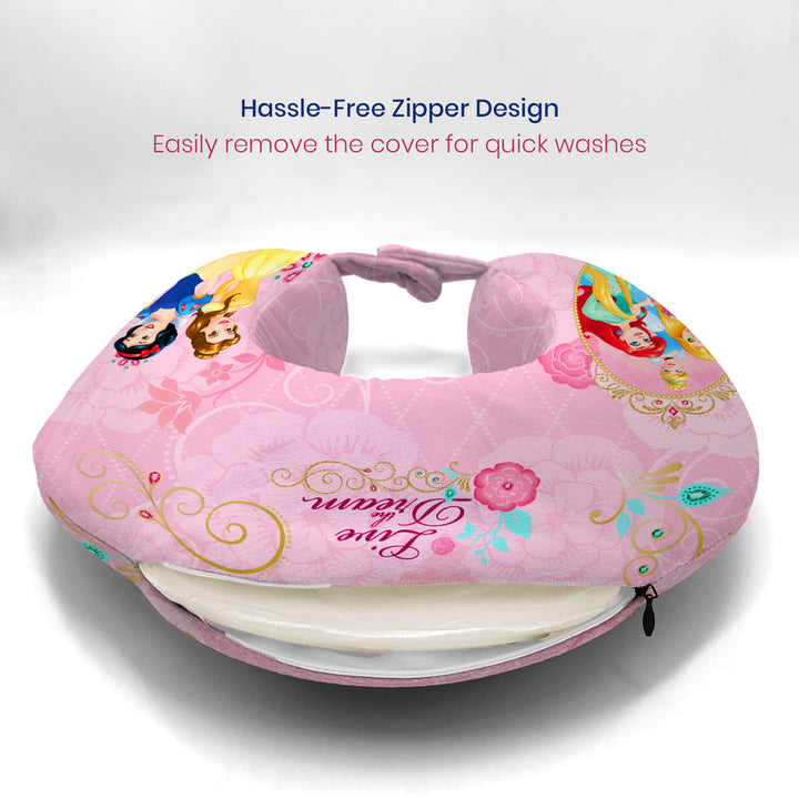 Disney Princess Memory Foam Neck Pillow For Kids