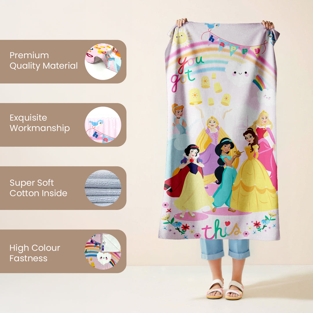 Disney Princess Bath Towel For Kids
