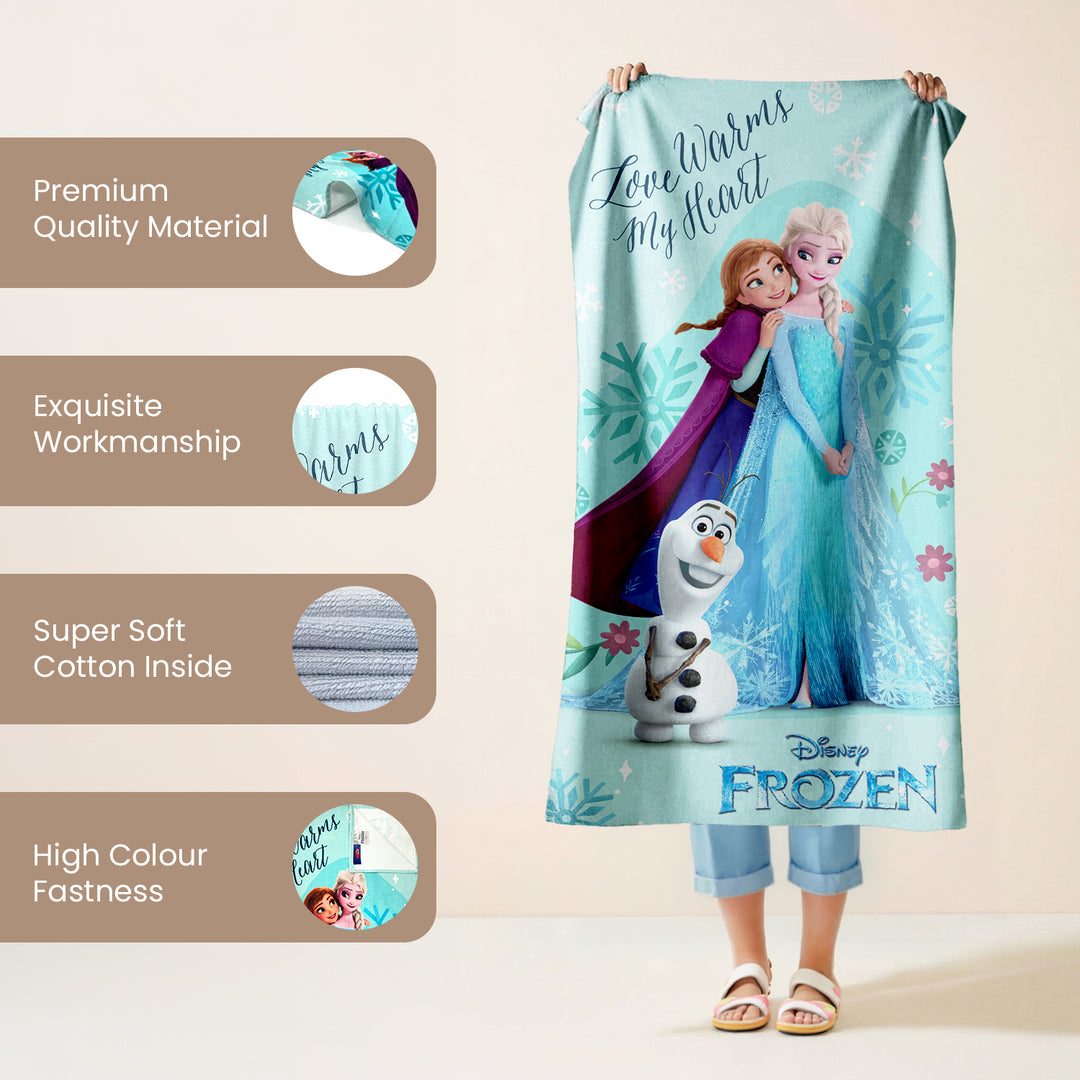 Disney Frozen Bath Towel For Kids