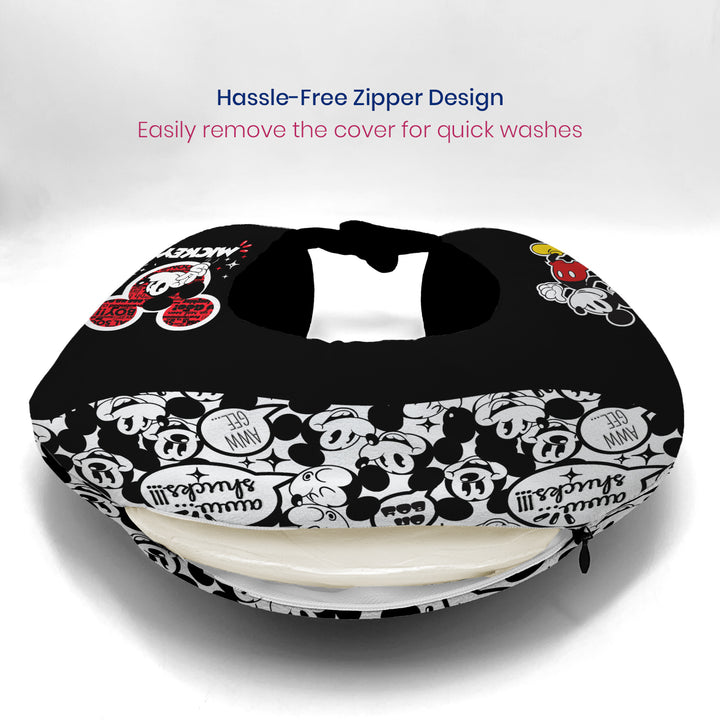 Disney Mickey Mouse Memory Foam Neck Pillow For Kids