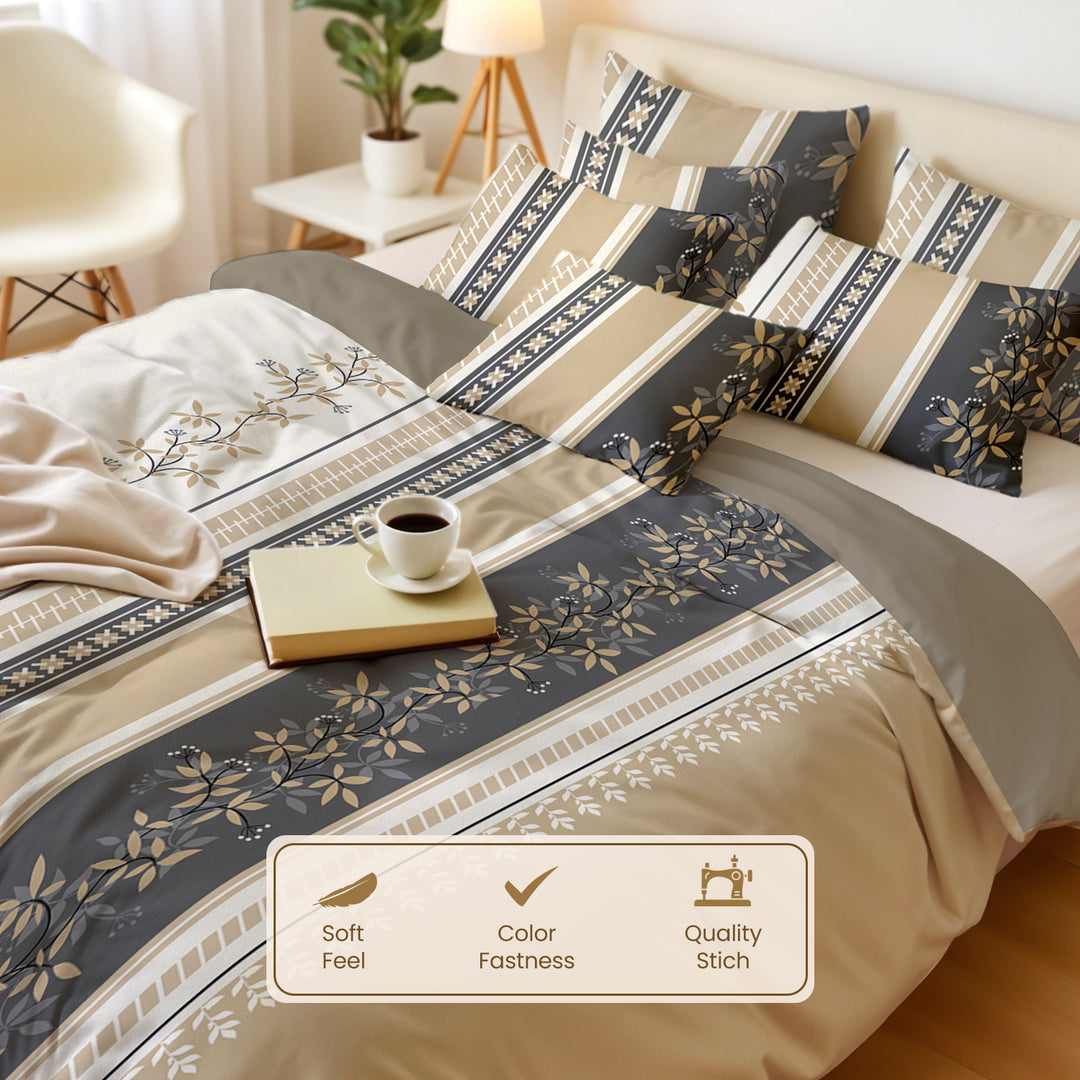 Chakrata Printed Bedsheet Gift Set (Assorted)
