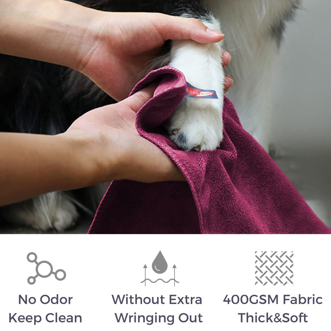 ULTRA SOFT MICROFIBER PET TOWEL (Medium)