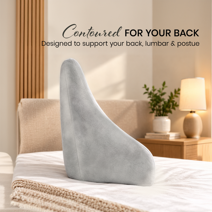 Memory Foam Bucket Back Rest Pillow