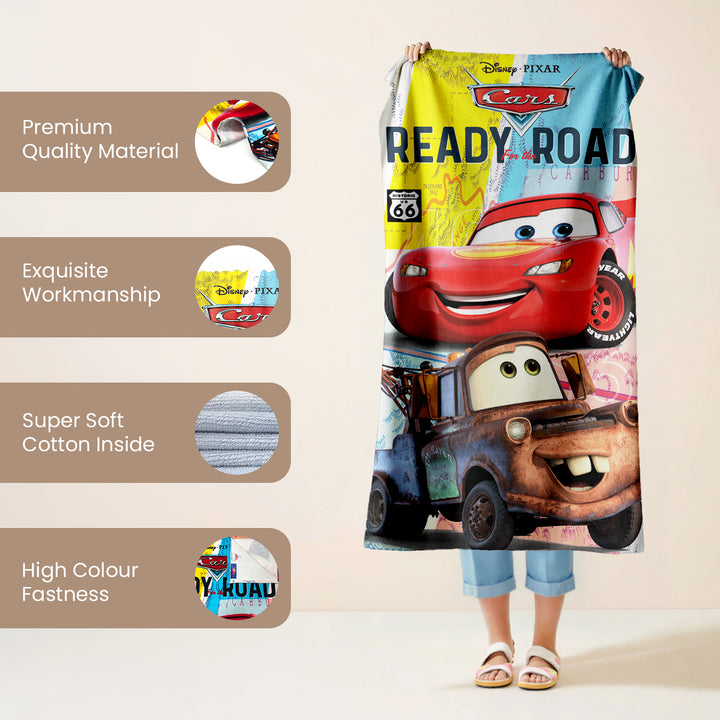 Disney Cars Bath Towel For Kids