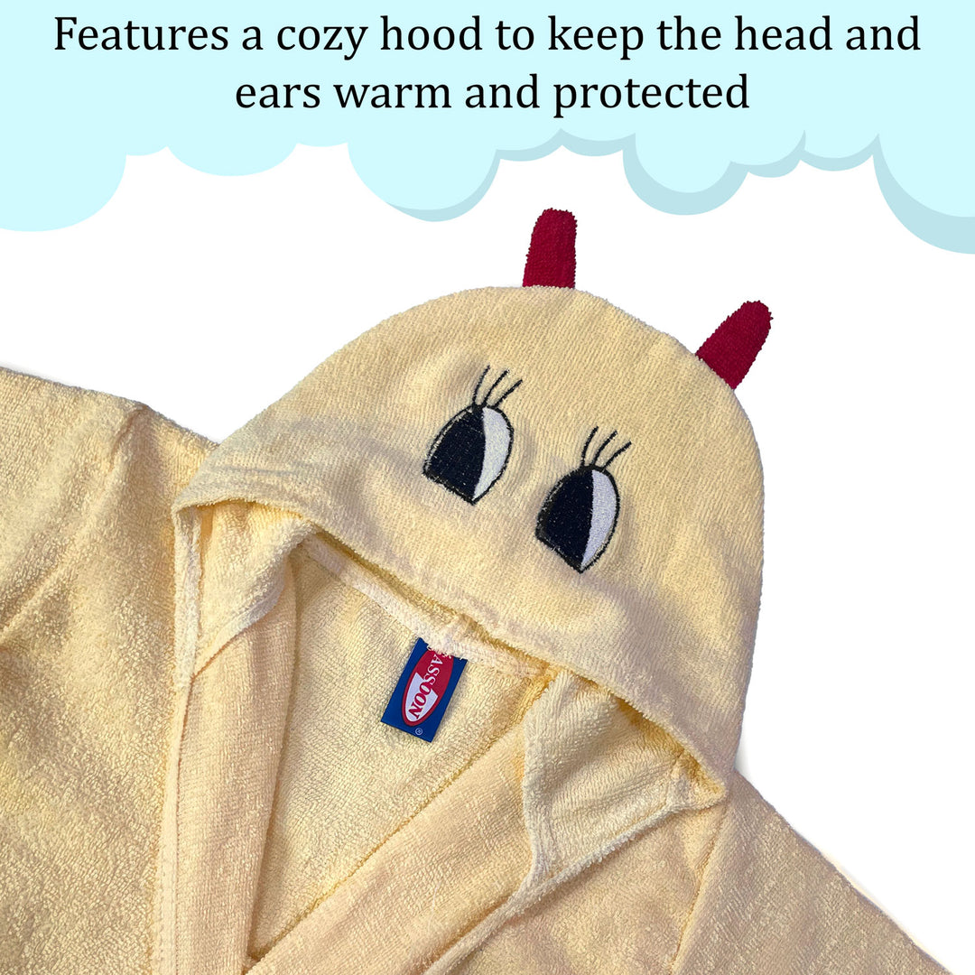 Hooded Bathrobe For Kids (Age 3-7 years)