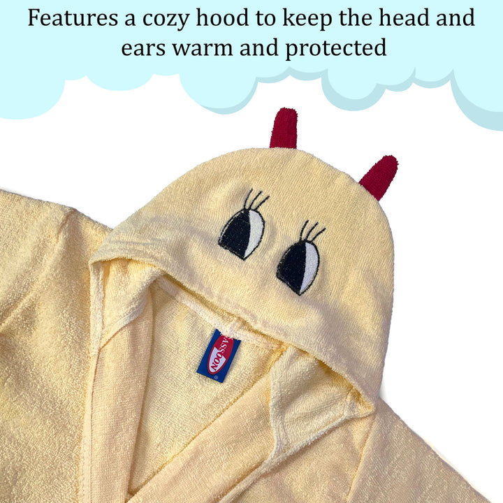 Hooded Bathrobe For Kids (Age 3-7 years)