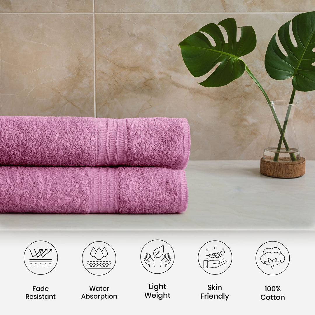 Kama 100% Cotton Hand Towel Pack in 450 GSM