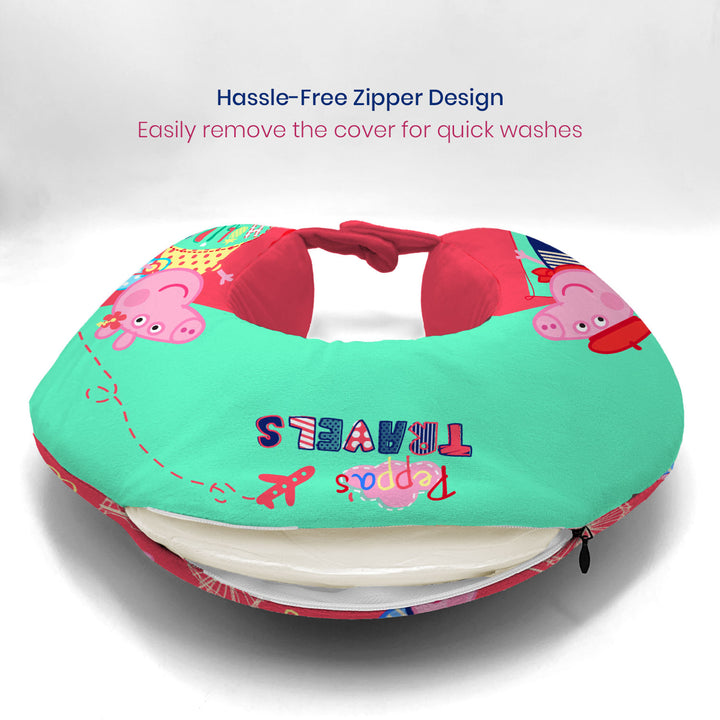 Peppa Pig Memory Foam Neck Pillow For Kids