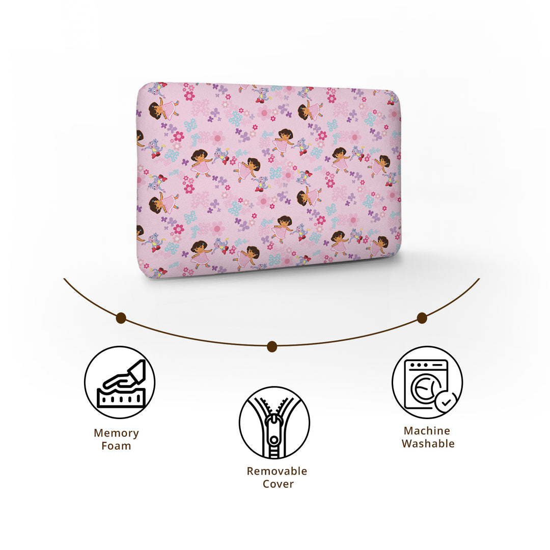 Dora Memory Foam Pillow for Kids