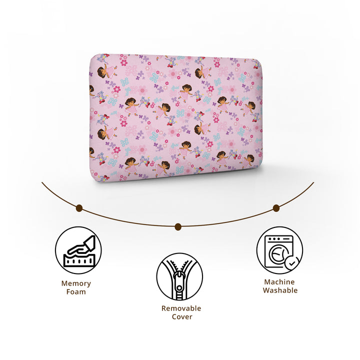 Dora Memory Foam Pillow for Kids