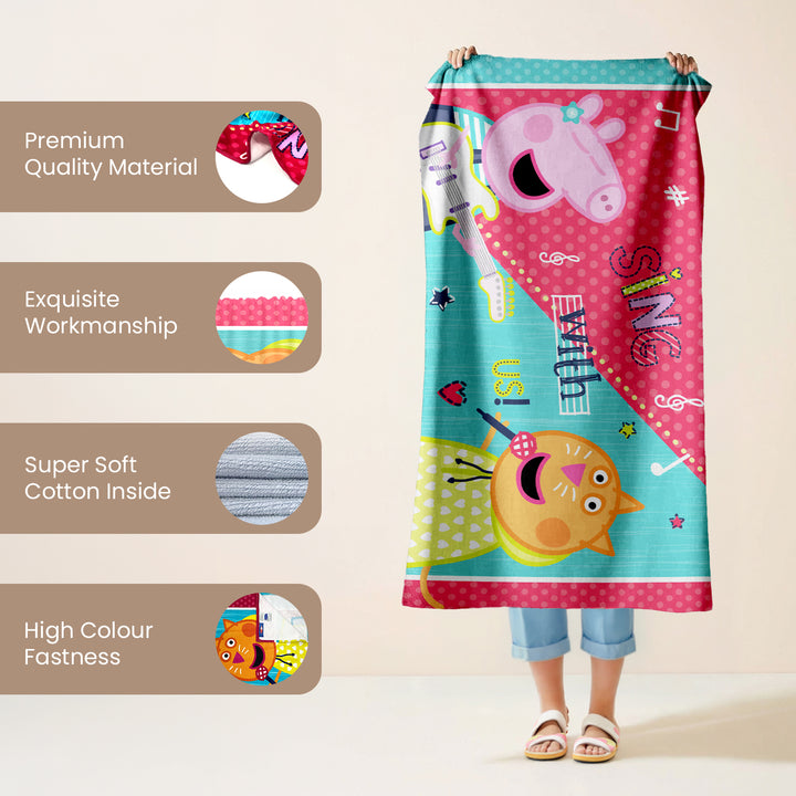 Peppa Pig Bath Towel For Kids