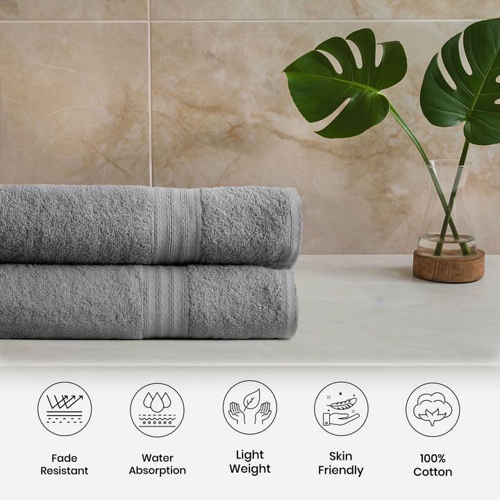 Kama 100% Cotton Hand Towel Pack in 450 GSM