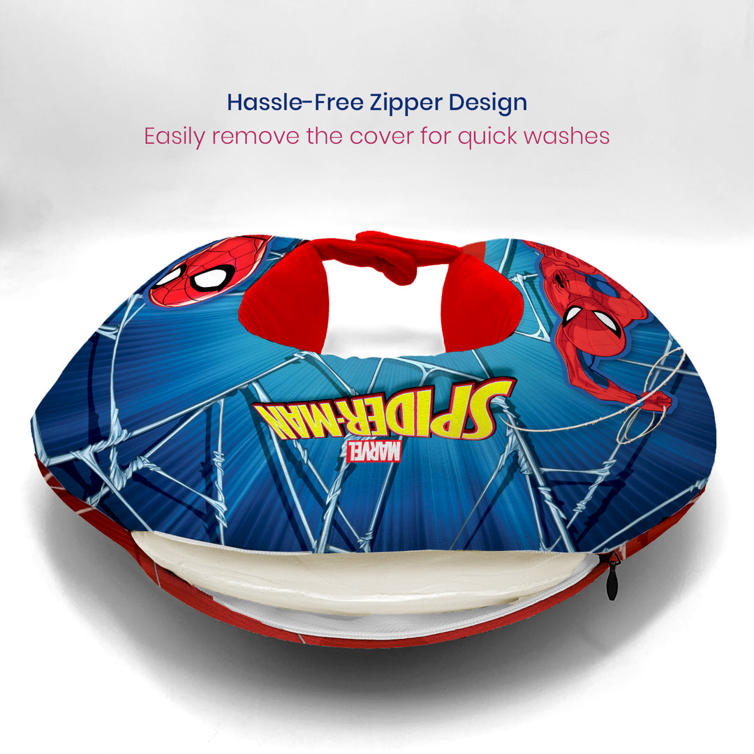 Marvel Spiderman Memory Foam Neck Pillow For Kids