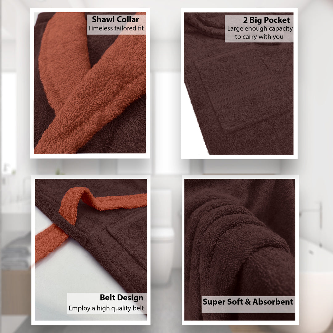 Anatolia Unisex Terry Cotton Bathrobe