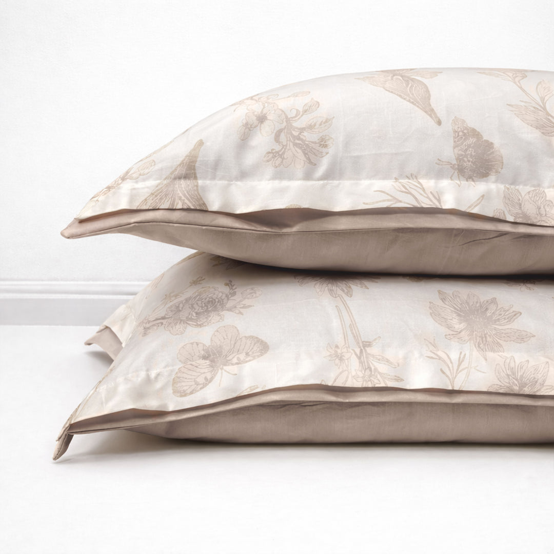 Brink 100% Cotton Printed Bedsheet - 300 TC