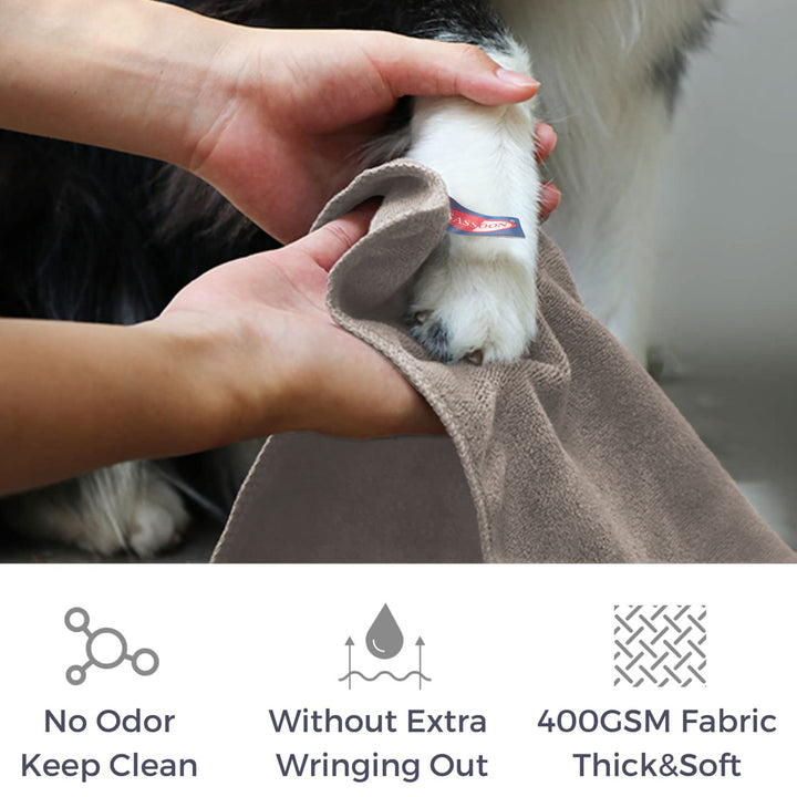 Ultra Soft Microfiber Pet Towel (Large)