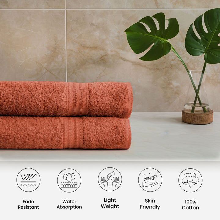 Kama 100% Cotton Hand Towel Pack in 450 GSM