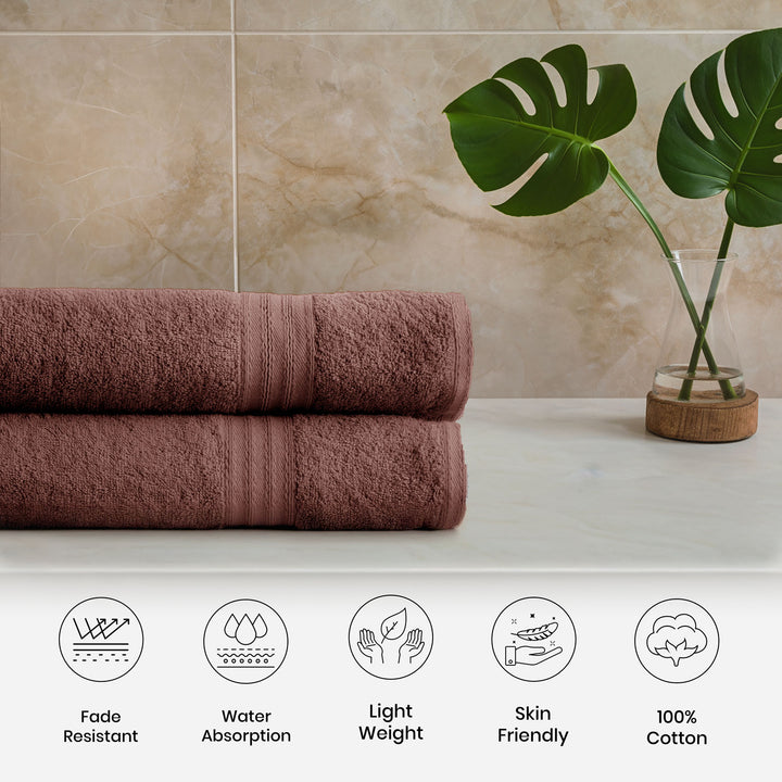 Kama 100% Cotton Hand Towel Pack in 450 GSM