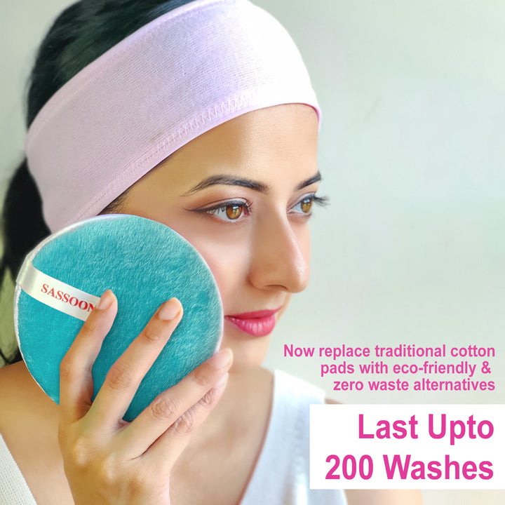 High Quality Makeup Remover Pad (For all skin types, reusable, highly absorbent, ultrasoft, quick drying, for all skin types )