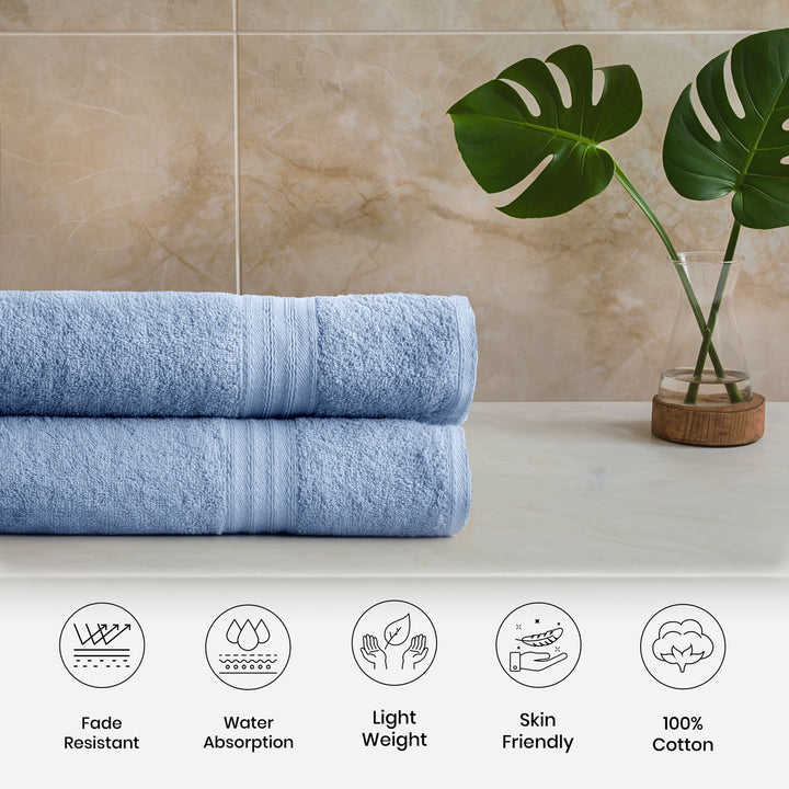 Kama 100% Cotton Hand Towel Pack in 450 GSM