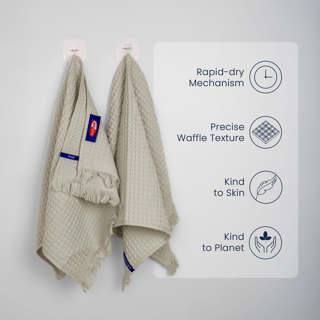 Brink Premium Waffle Hand Towel Set