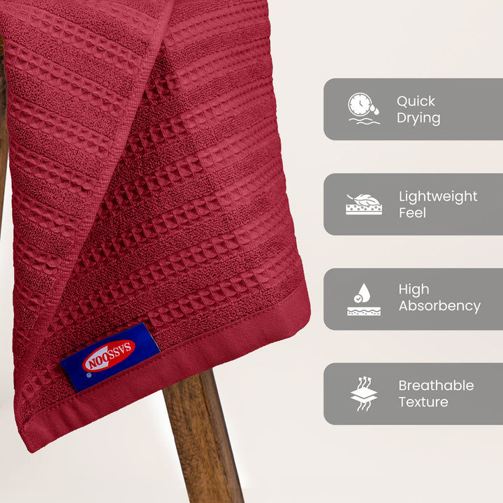 Arizona Waffle Bath Towel