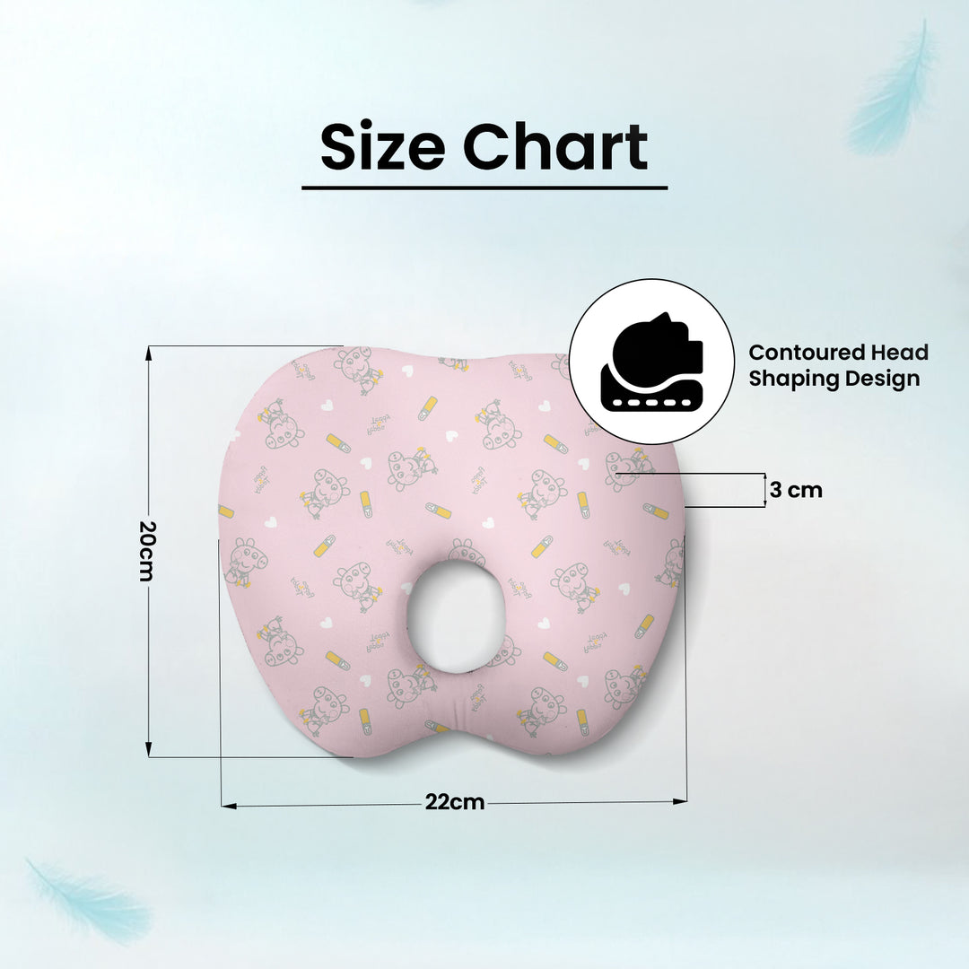 Peppa Pig Baby Head Shaping Memory Foam Pillow