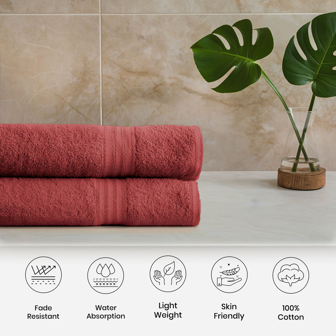 Kama 100% Cotton Hand Towel Pack in 450 GSM