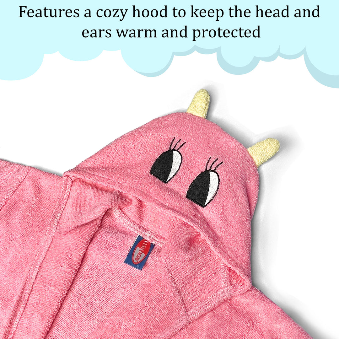 Hooded Bathrobe For Kids (Age 3-7 years)