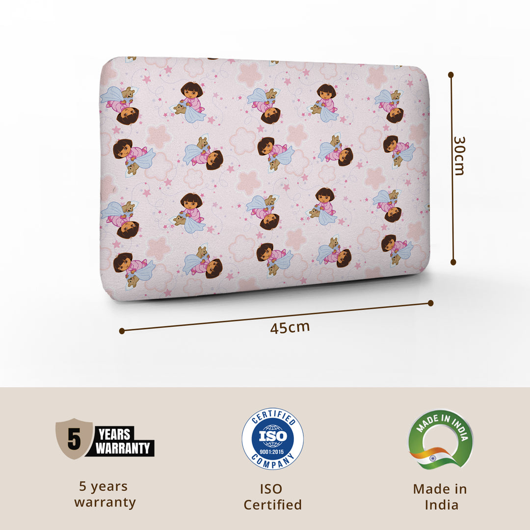 Dora Memory Foam Pillow for Kids