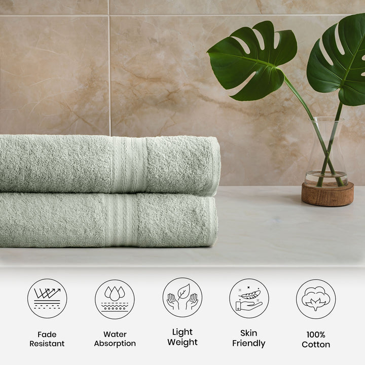 Kama 100% Cotton Hand Towel Pack in 450 GSM